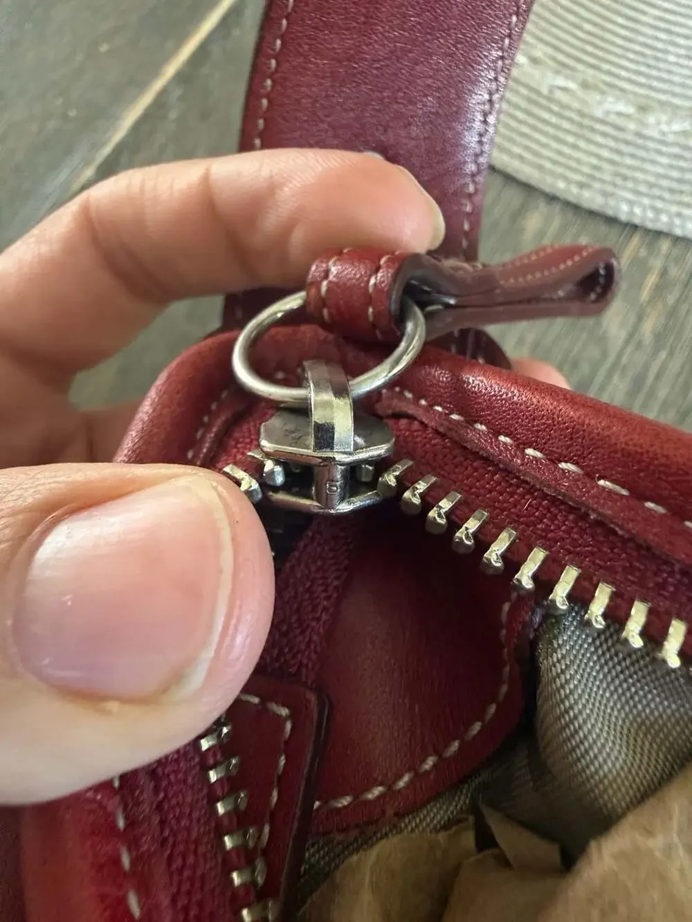 Coach Red Leather Soho Buckle Flap Shoulder Bag Hobo Bag